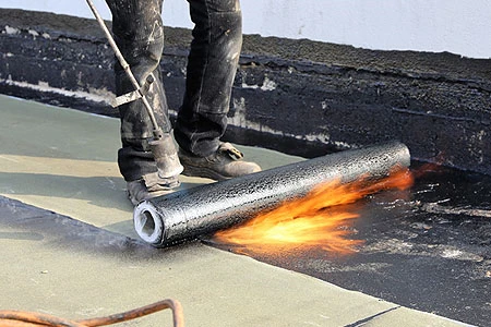 Flat roofing accessories